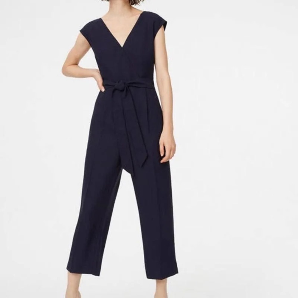 Club Monaco Jumpsuit | Navy | Size 2